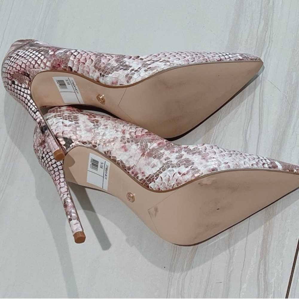 NEW Dune London Banksy Python Stiletto Courts Pin… - image 3