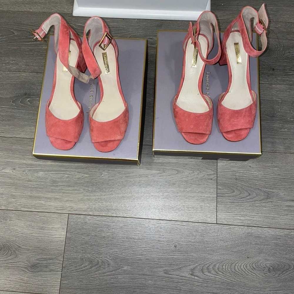 Louise et Cie Coral Colored Heels - image 1