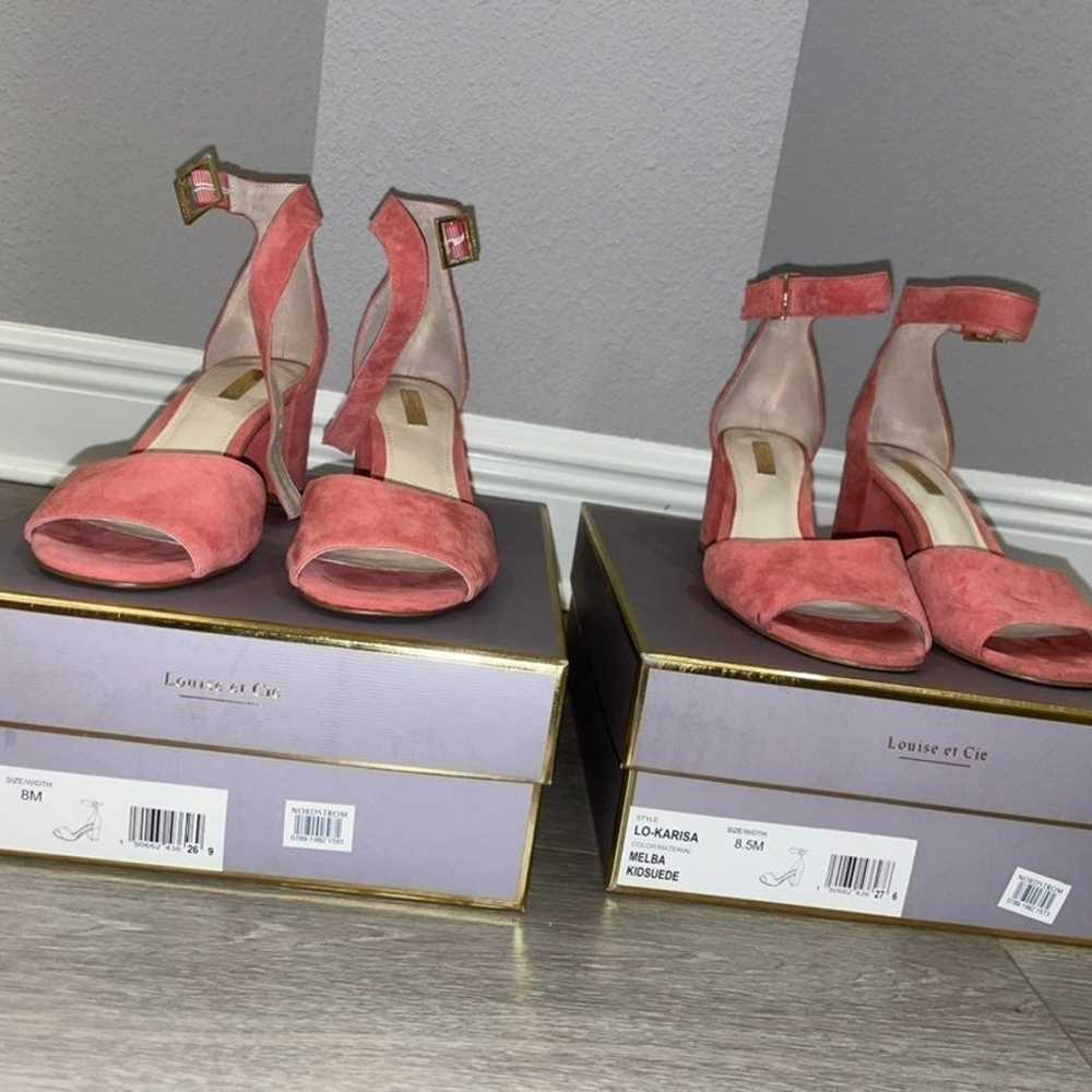 Louise et Cie Coral Colored Heels - image 3