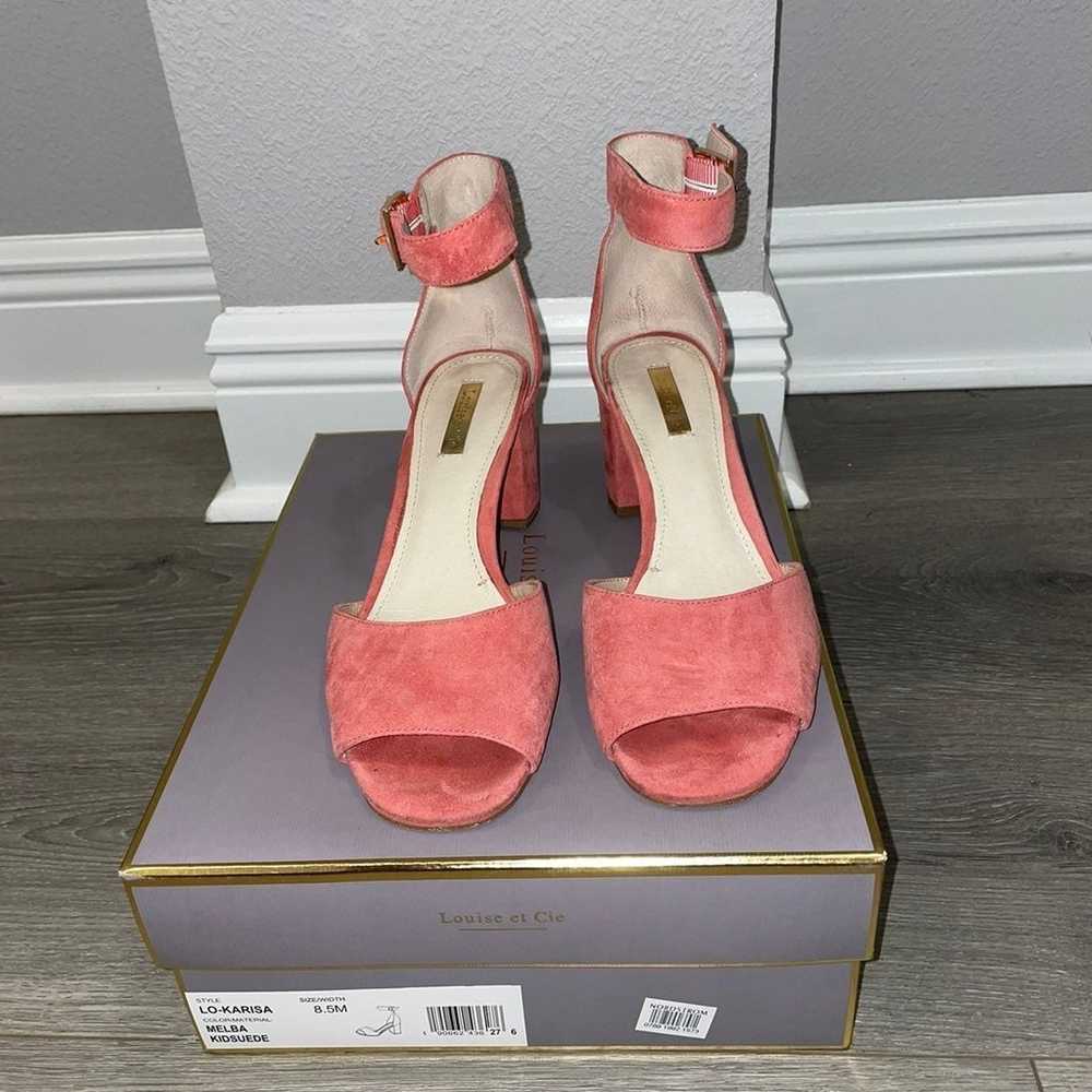 Louise et Cie Coral Colored Heels - image 4
