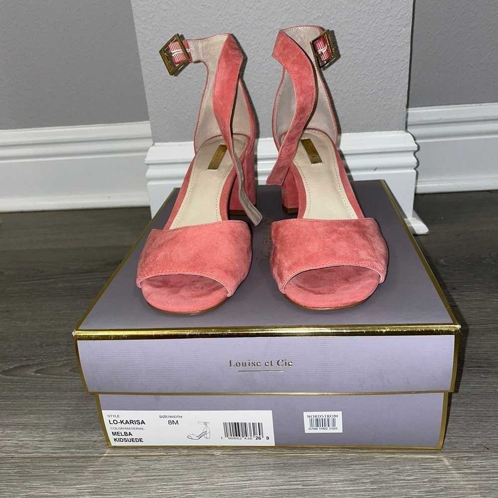 Louise et Cie Coral Colored Heels - image 5