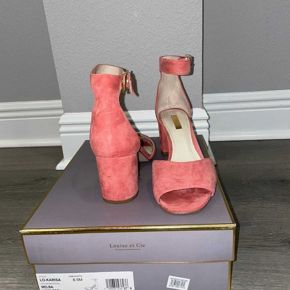 Louise et Cie Coral Colored Heels - image 6