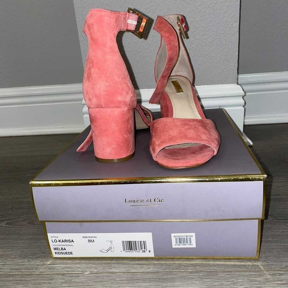 Louise et Cie Coral Colored Heels - image 8