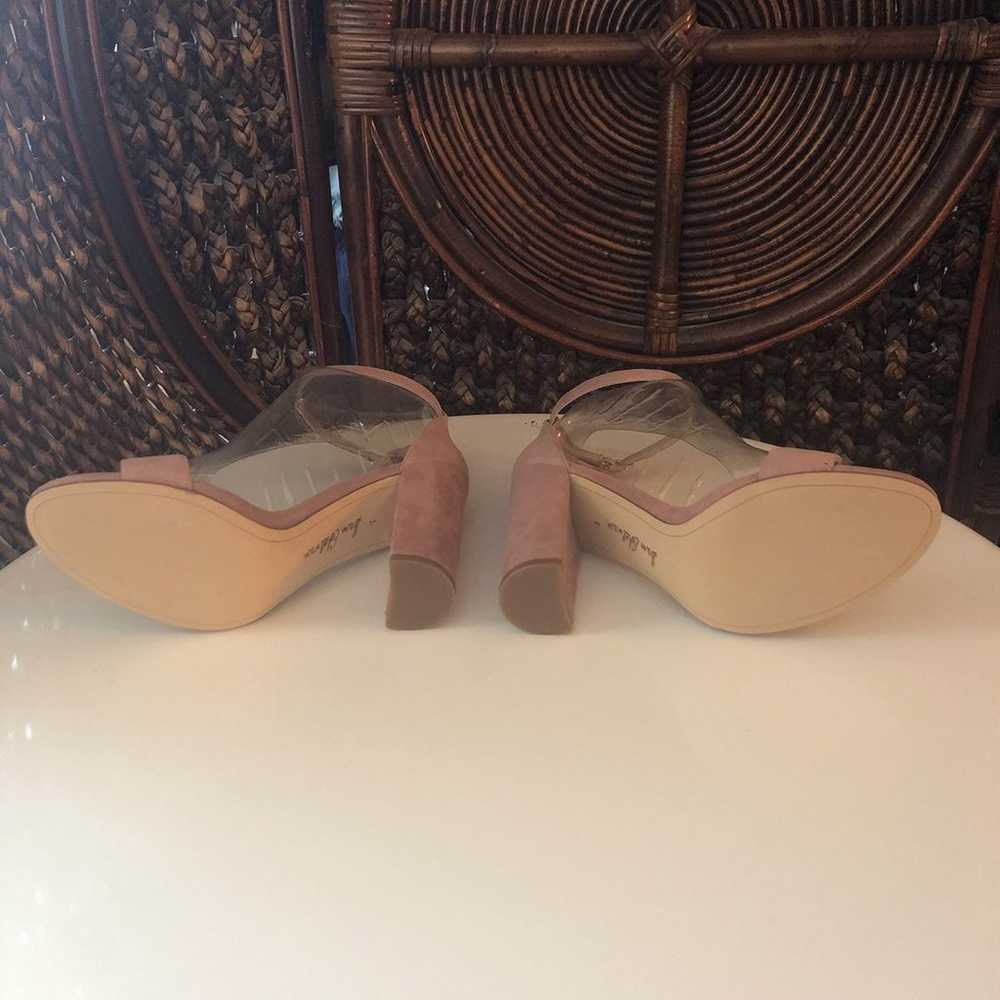 Sam Edelman YARO Suede Rose Heels 8M - image 11