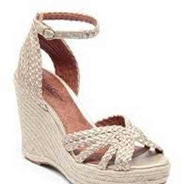 Lucky brand ladies  lainey wedges 8M/38 - image 1