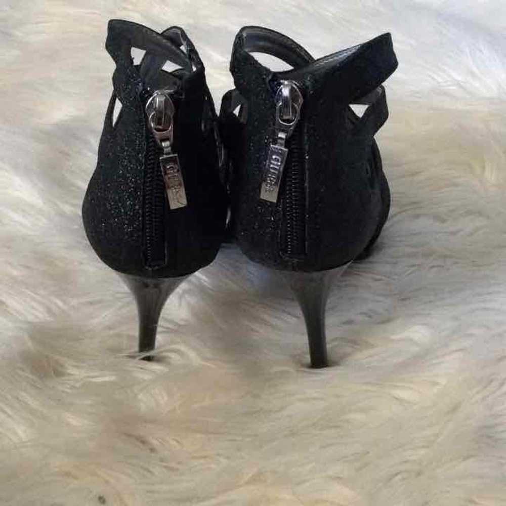 Guess size 8 black strapy heels - image 3