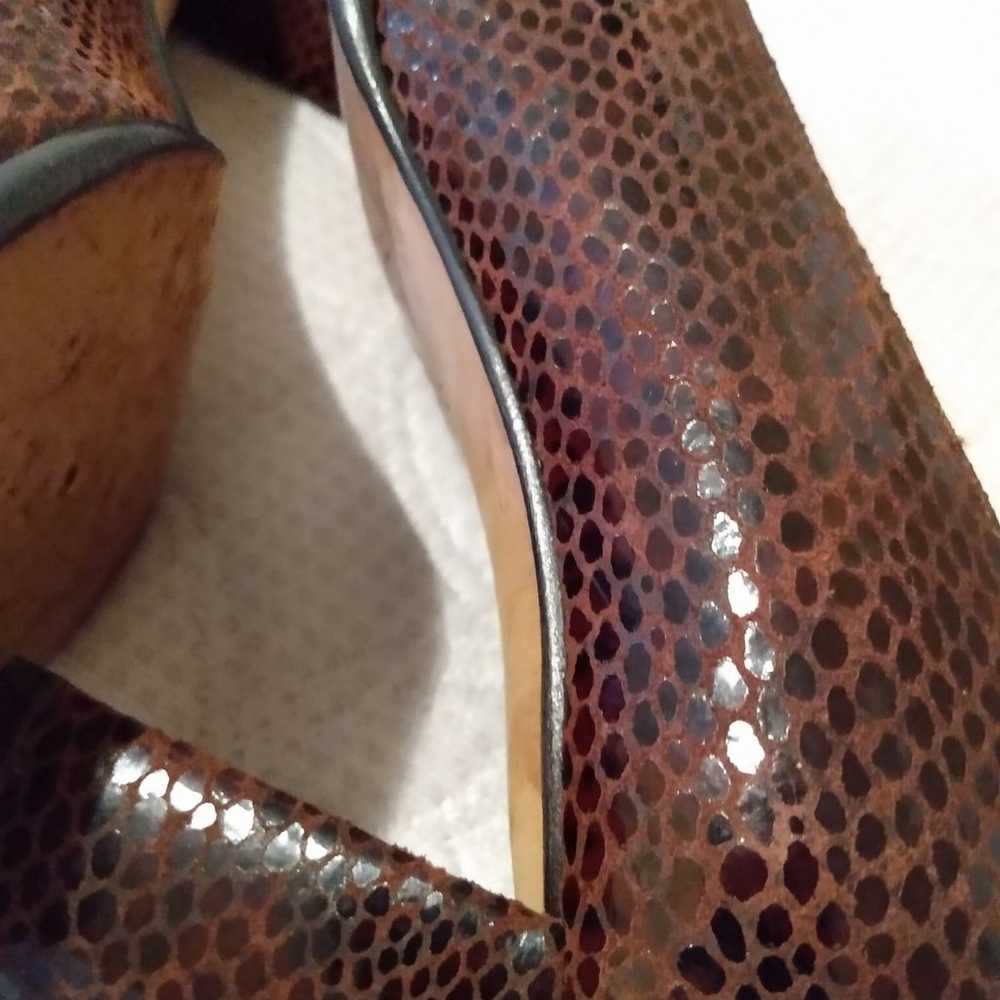 Sesto Meucci lady snakeskin shoes - image 12