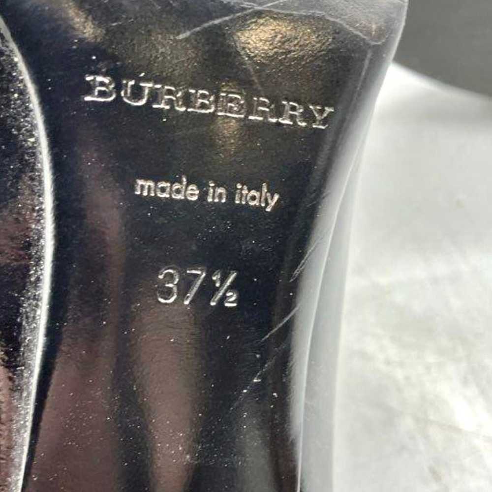 Authentic Burberry Womens Black Slip On Stiletto … - image 6