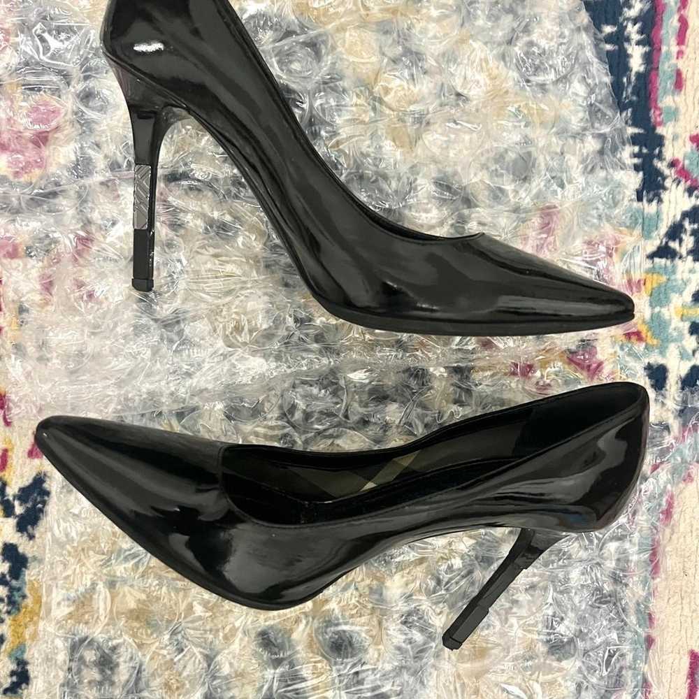Authentic Burberry Womens Black Slip On Stiletto … - image 8