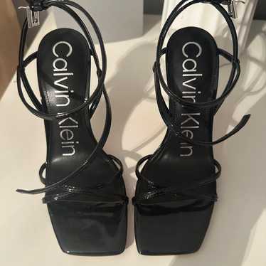 Calvin klein tegin strapped heels