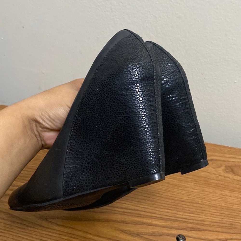 Audrey Brooke leather wedge heel - image 4