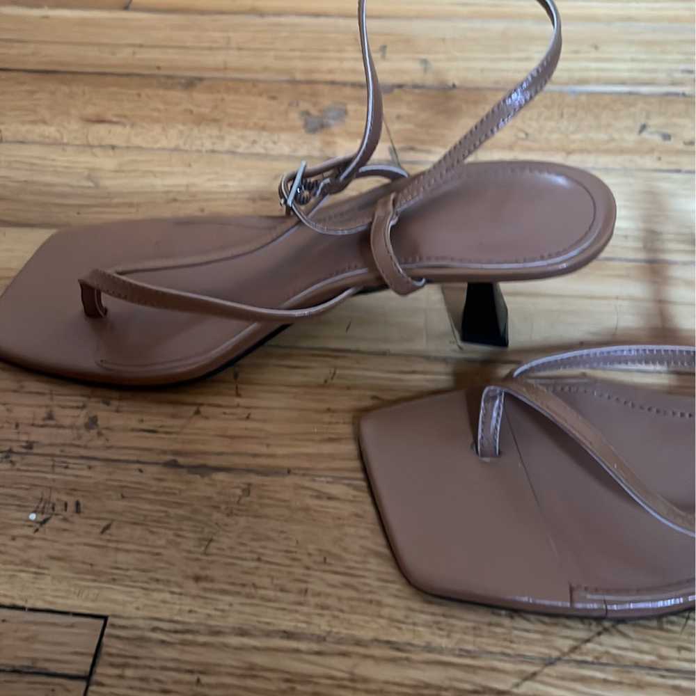 Marc fisher tan sandals 7.5 - image 3