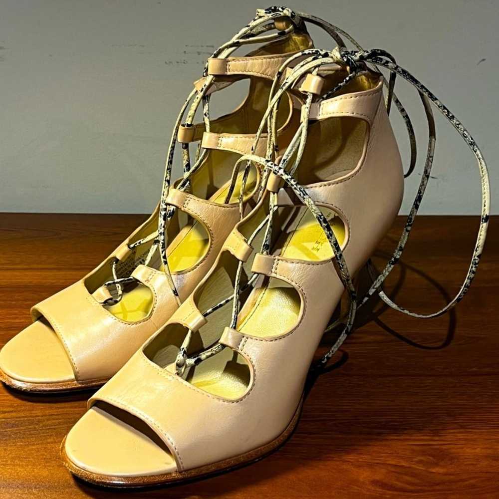 Coach Kira Lace-Up Heels - Gem