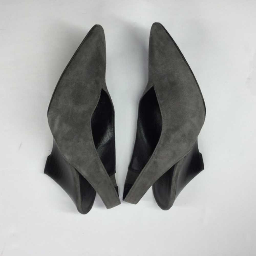 M. Gemi Suede Slingback wedge shoes, 36 - image 7