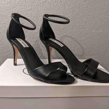 Steve Madden Black Open Toe Heels - image 1