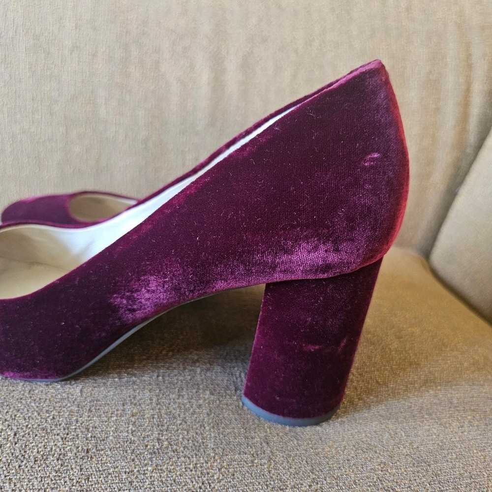 Louise et Cie Women's Jalzy Burgundy Velvet Pump … - image 10