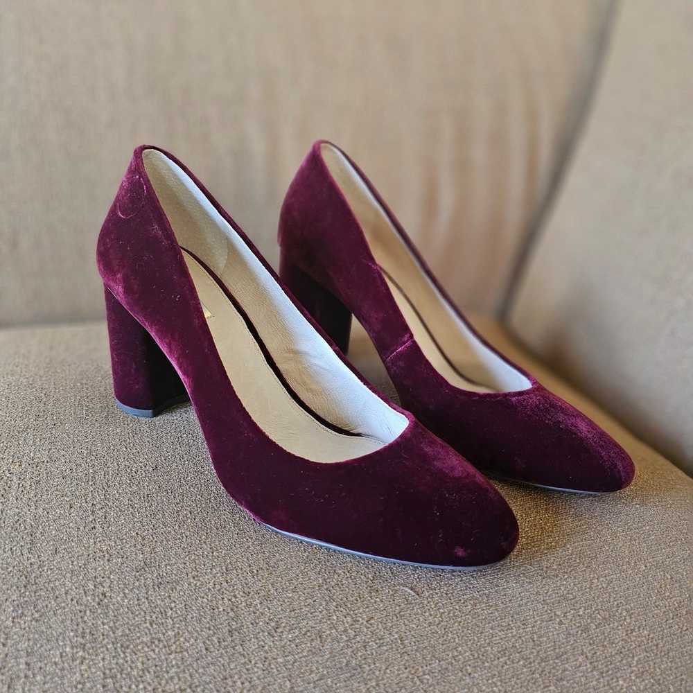 Louise et Cie Women's Jalzy Burgundy Velvet Pump … - image 11