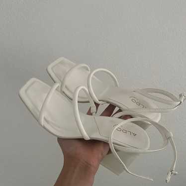 White block heels