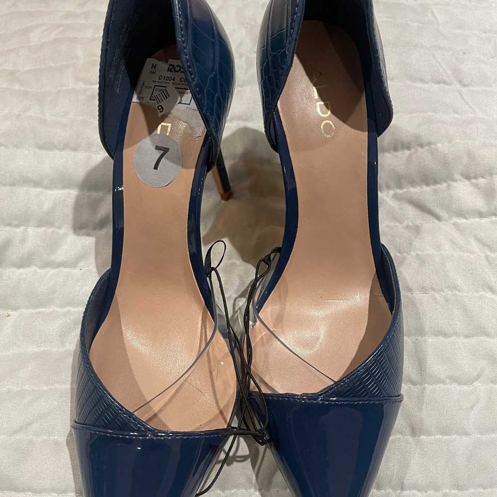 aldo women high heels shoes size 7 - image 3