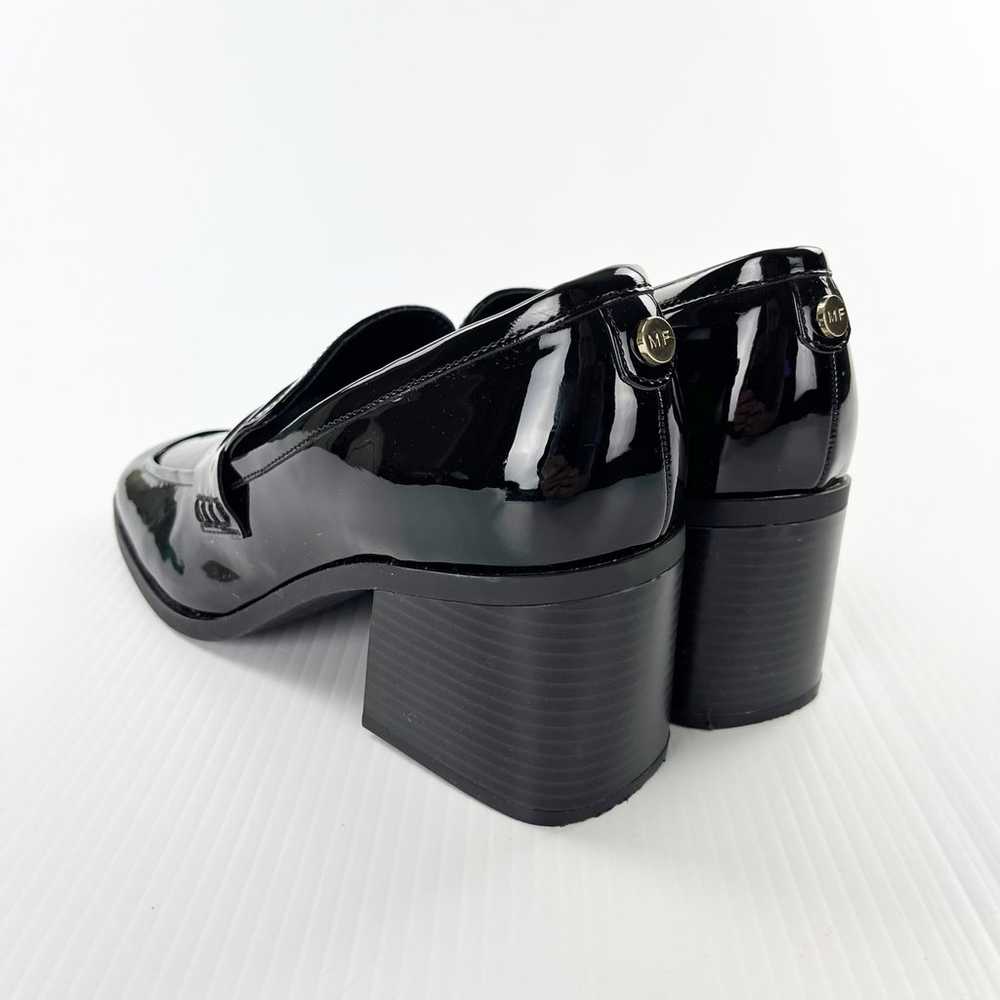 Marc Fisher Black Patent Leather KChris Chunky Bl… - image 3