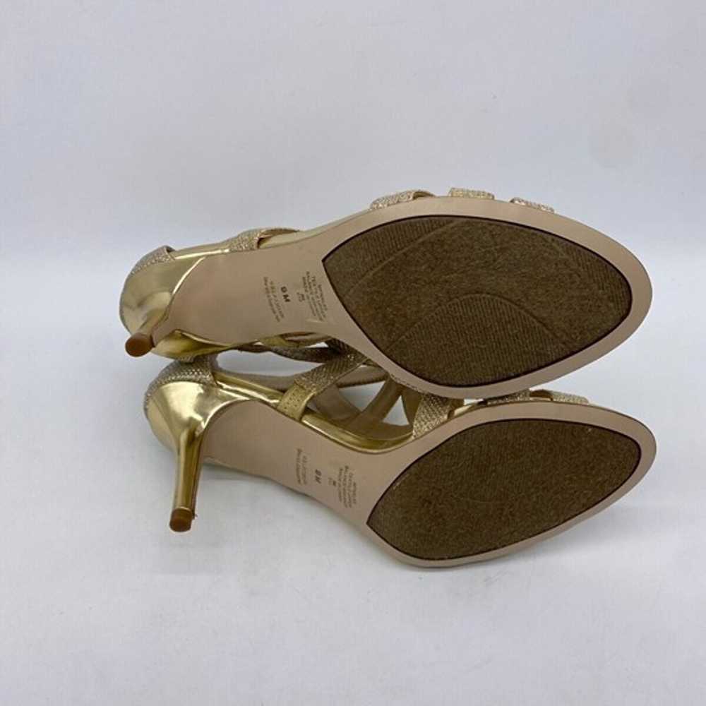 Marc Fisher Sandals Women 9M Sparkling Gold Nala … - image 11
