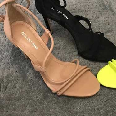 Gianni bini heels all 2 pairs $48or $25 each pair… - image 1