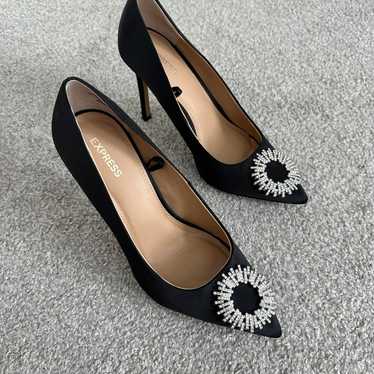 EXPRESS Rhinestone Embellished Pumps