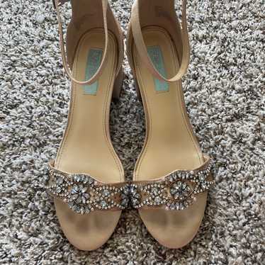 Mel block heels by Blue by Betsey Johnson
