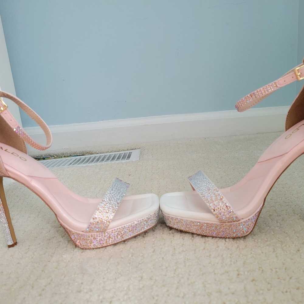 ALDO ankle strap platform heels - image 2