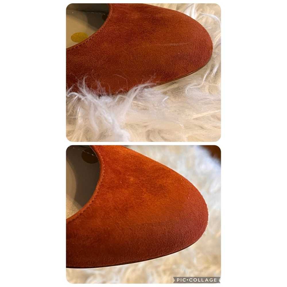 Boden Bessie Burnt orange Block heel Leather shoe… - image 4