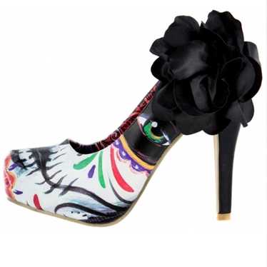 Iron Fist Ladies Widow Platform Heels