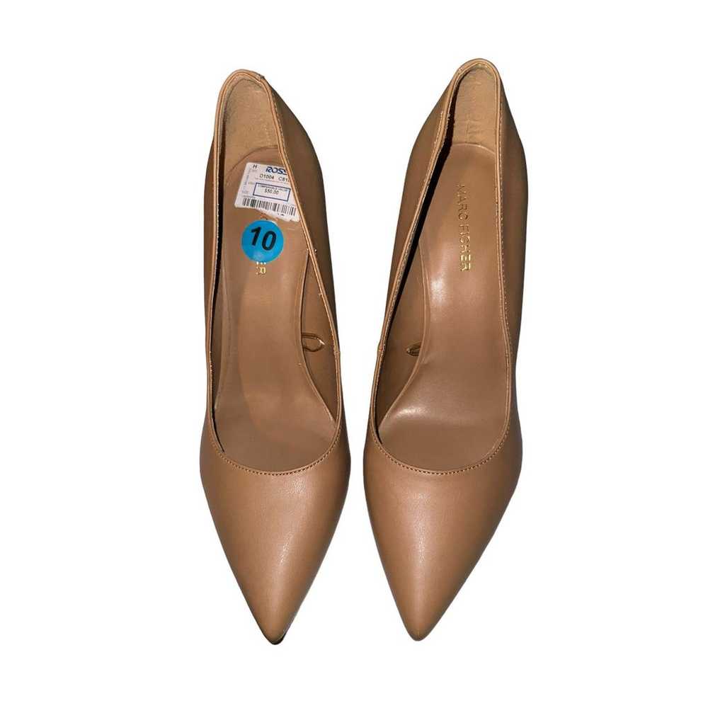 Marc Fisher Nude Heel Pumps Size 10 NWT - image 3