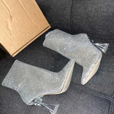 7.5 Steve Madden Vivy-R Rhinestone Embellished Po… - image 1