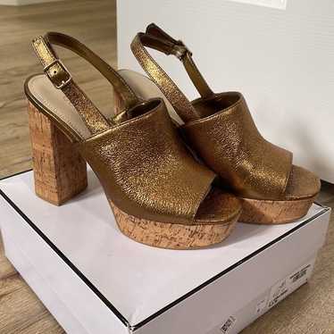 GUESS wedge heel sandals