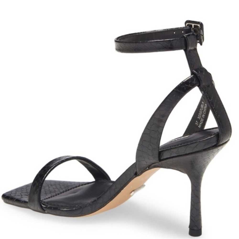 Topshop Sofia Ankle Strap Sandal Black Size 39 - image 3