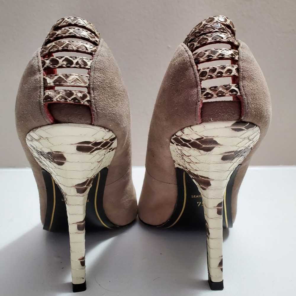 Charles Jourdan high heels snakeskin - image 1