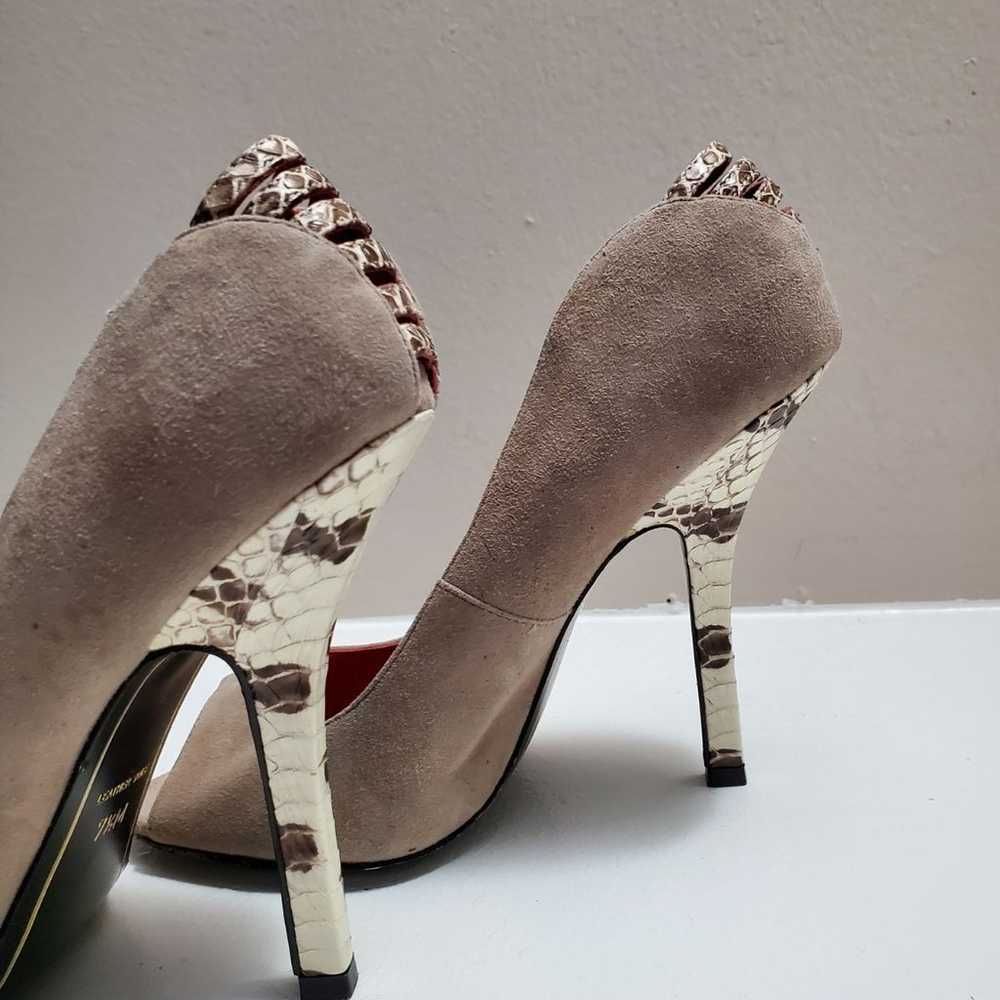 Charles Jourdan high heels snakeskin - image 4