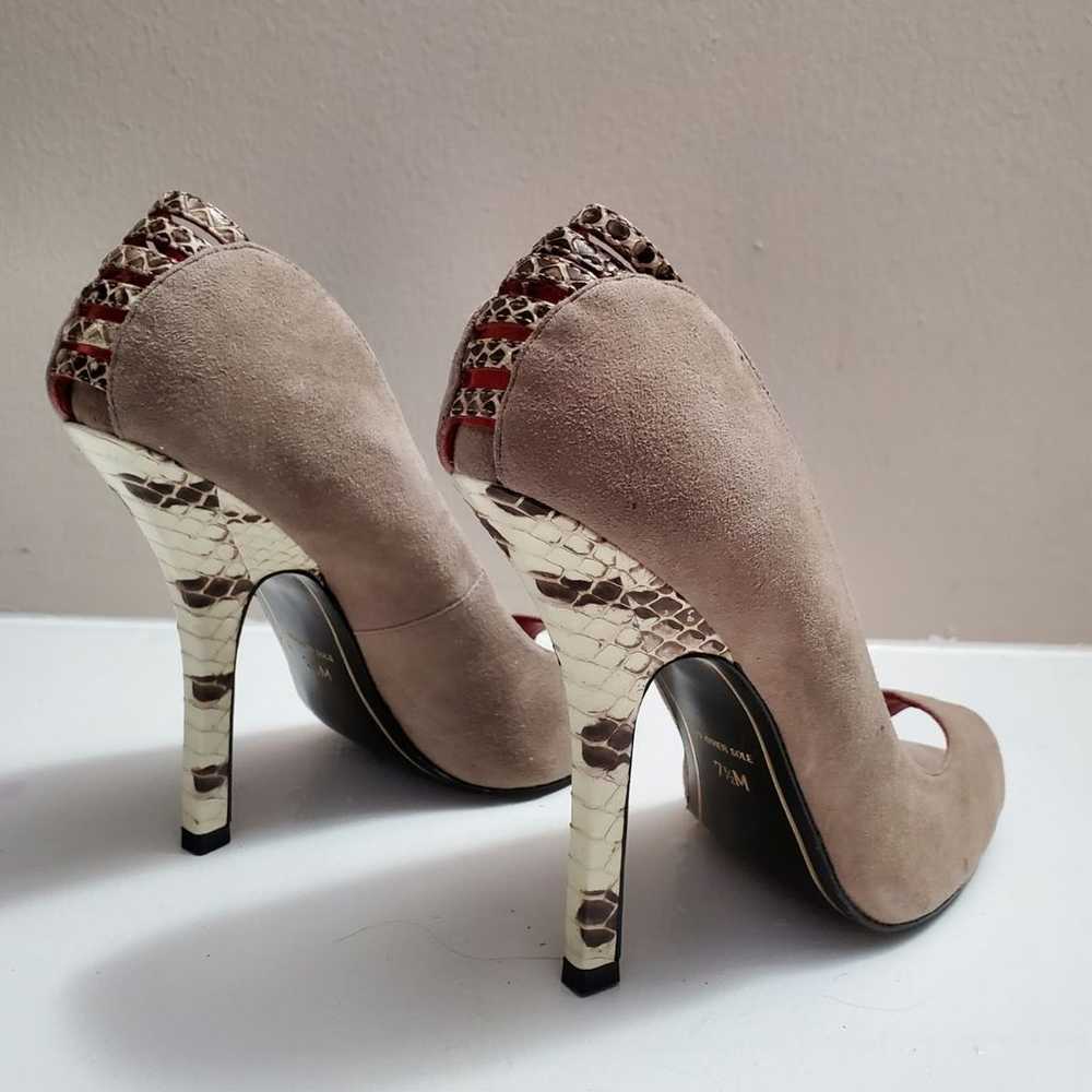 Charles Jourdan high heels snakeskin - image 5