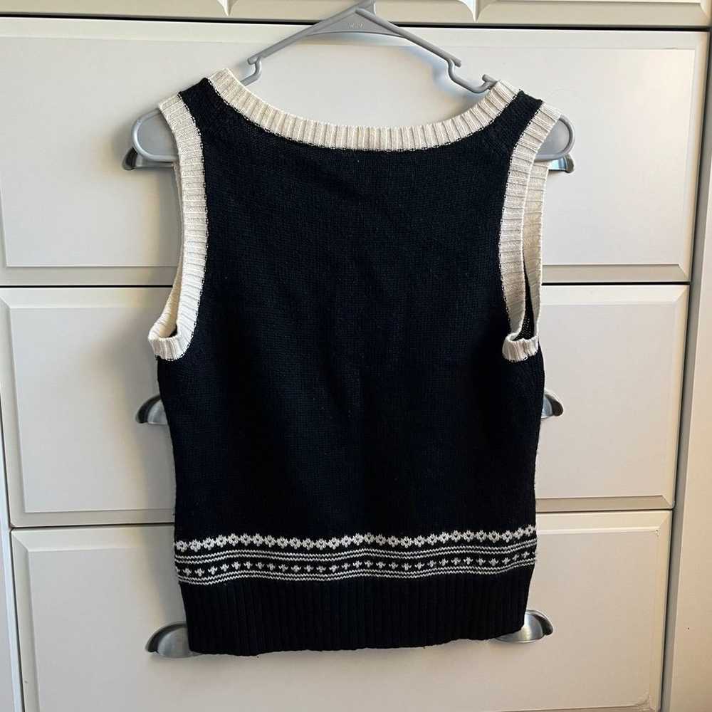 Vintage Ann Taylor LOFT wool blend sweater vest - image 2