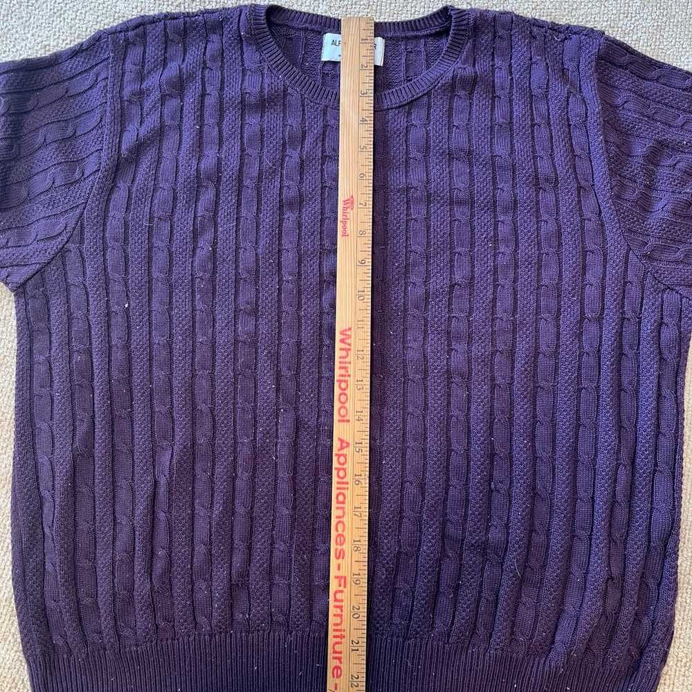Alfred Dunner Womens Shirt Size XL Purple Short S… - image 4