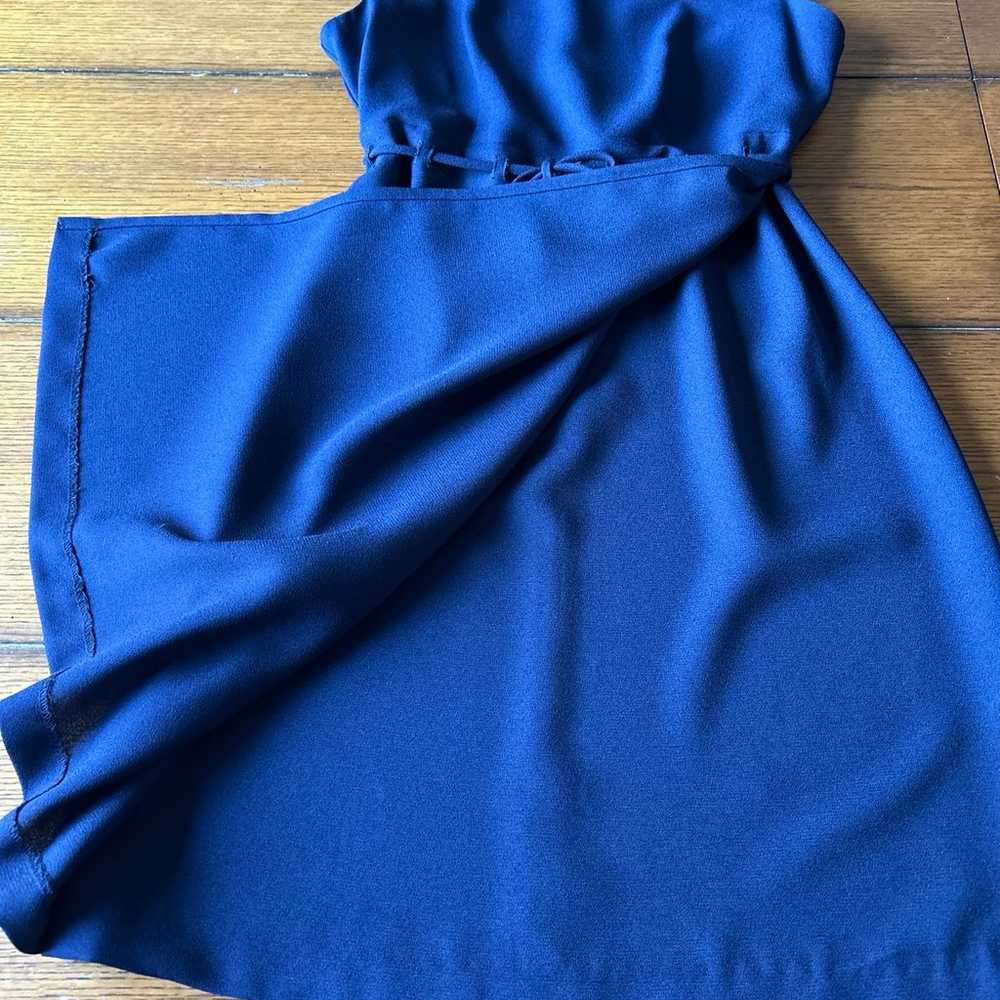 Vintage 1990s CDC navy blue sleeveless dress grea… - image 5