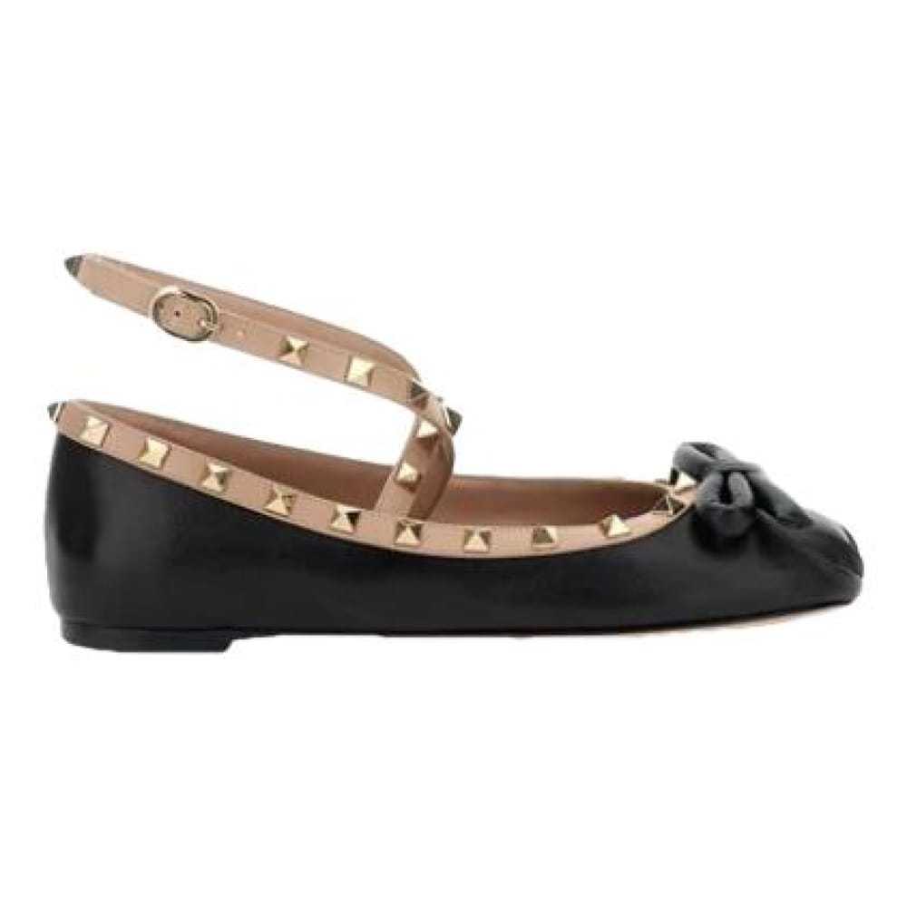 Valentino Garavani Rockstud leather ballet flats