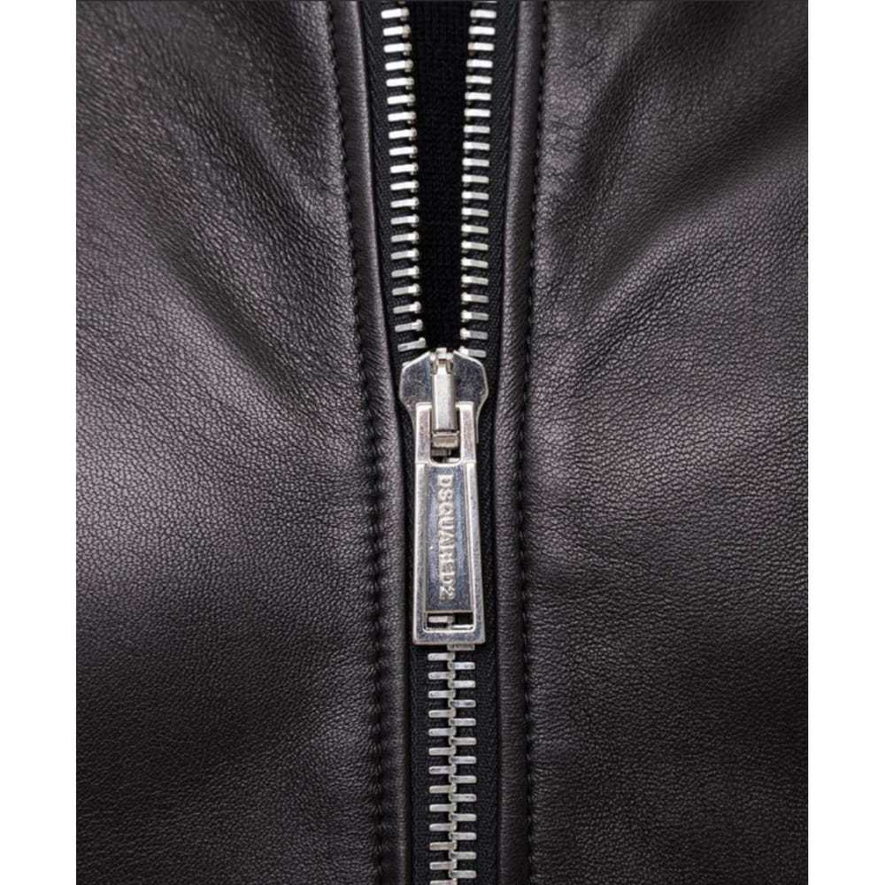 Dsquared2 Leather jacket - image 8