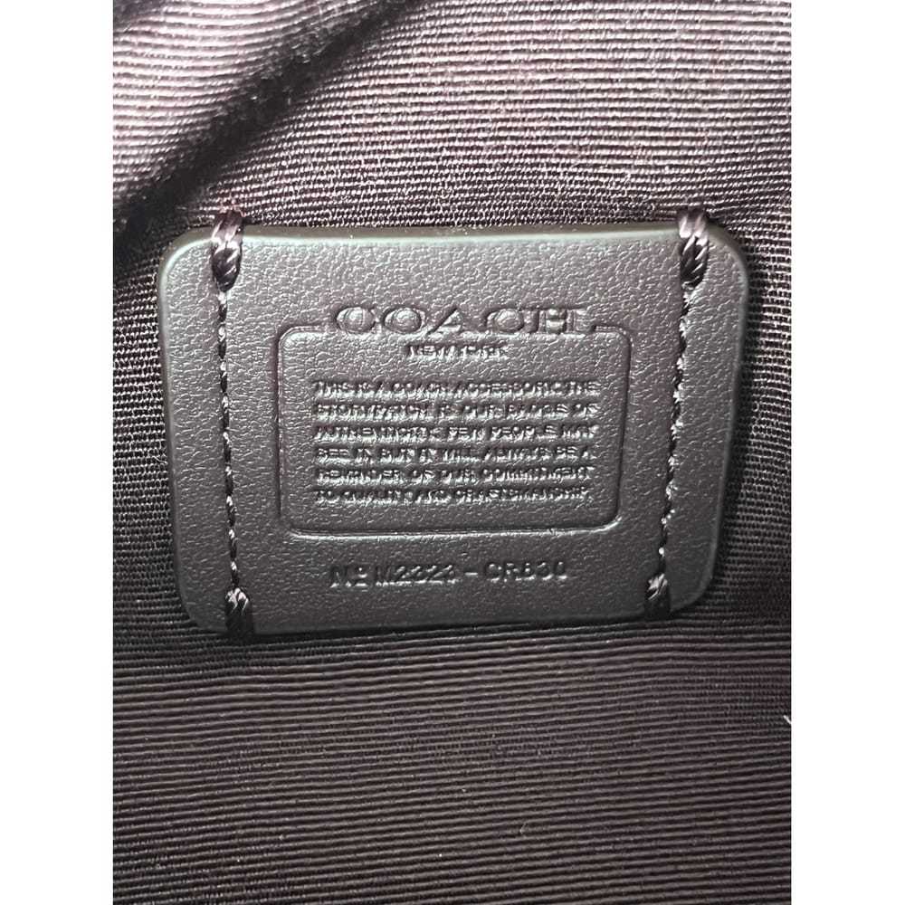 Coach Leather clutch bag - image 9