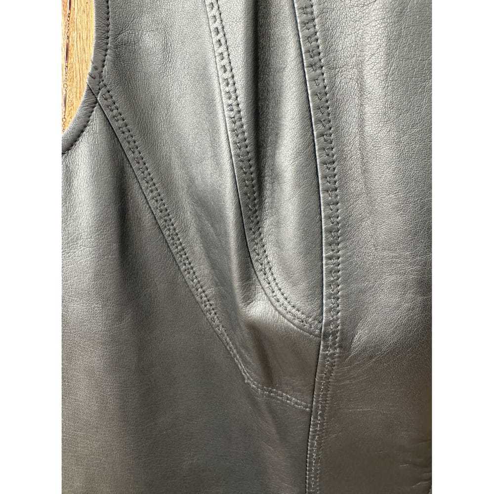 Elie Tahari Leather biker jacket - image 7