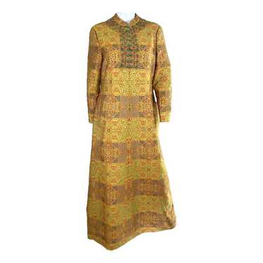 Adele Simpson Silk maxi dress - image 1