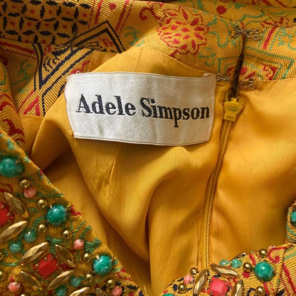 Adele Simpson Silk maxi dress - image 3