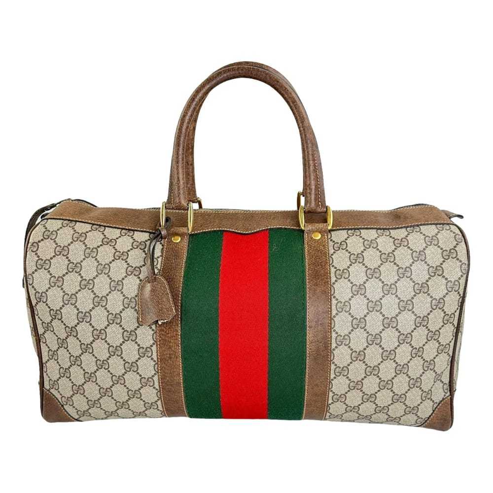 Gucci Boston cloth handbag - image 1