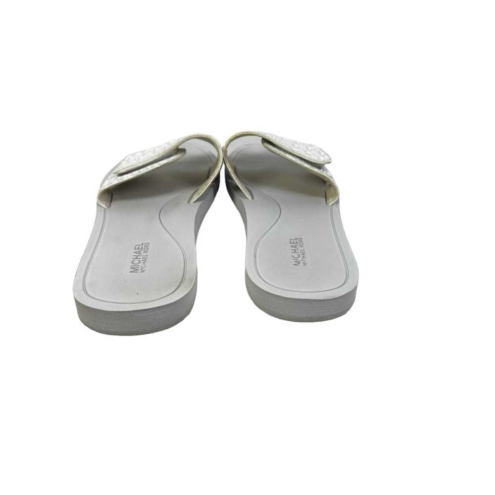 Michael Kors Michael Kors Logo Slides Sandals Siz… - image 4