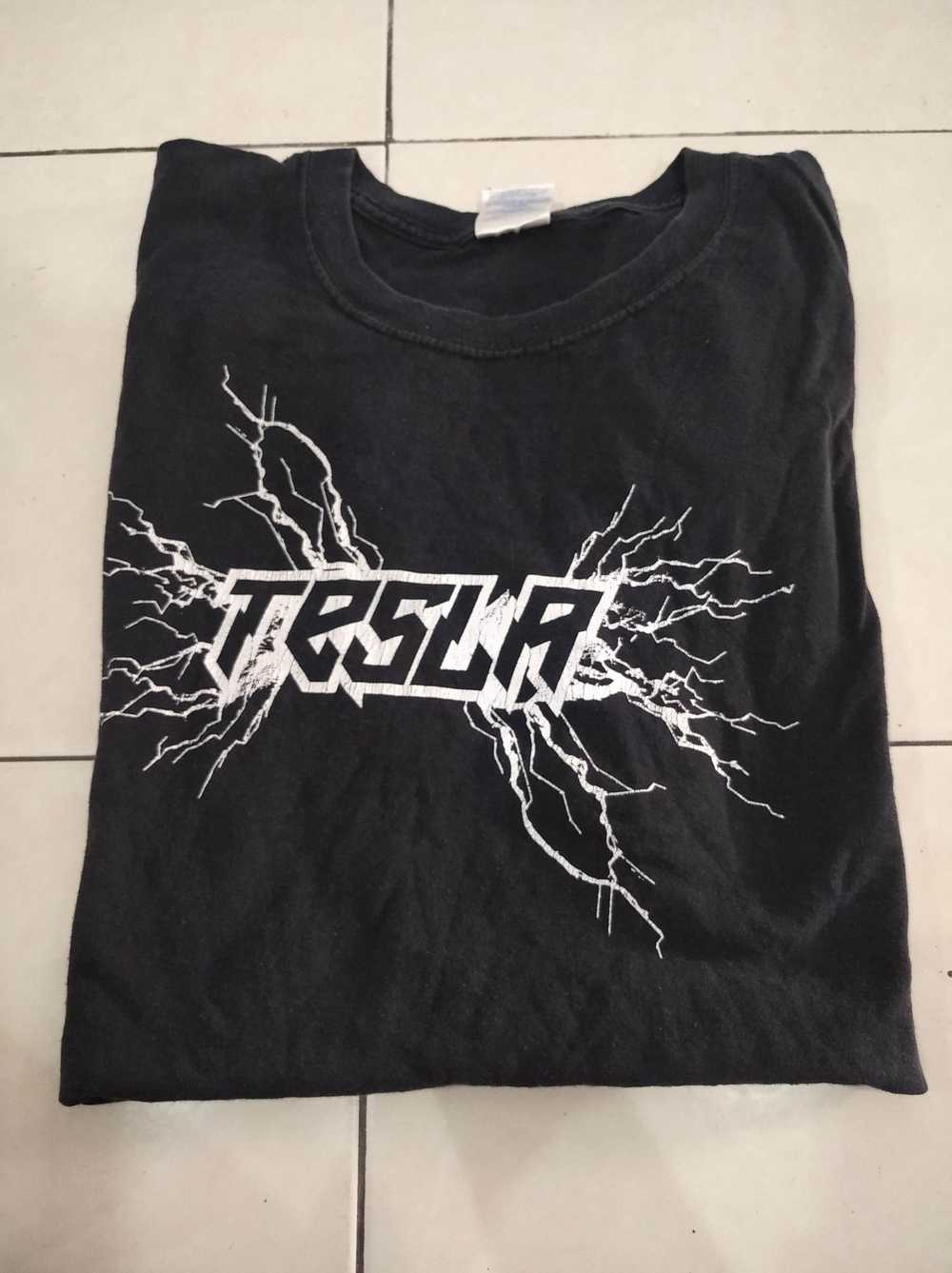 Band Tees × Rock Band × Tesla Tesla band T-Shirt - image 1